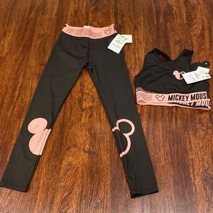 NWT Zara girls Disney Mickey set size 9/10